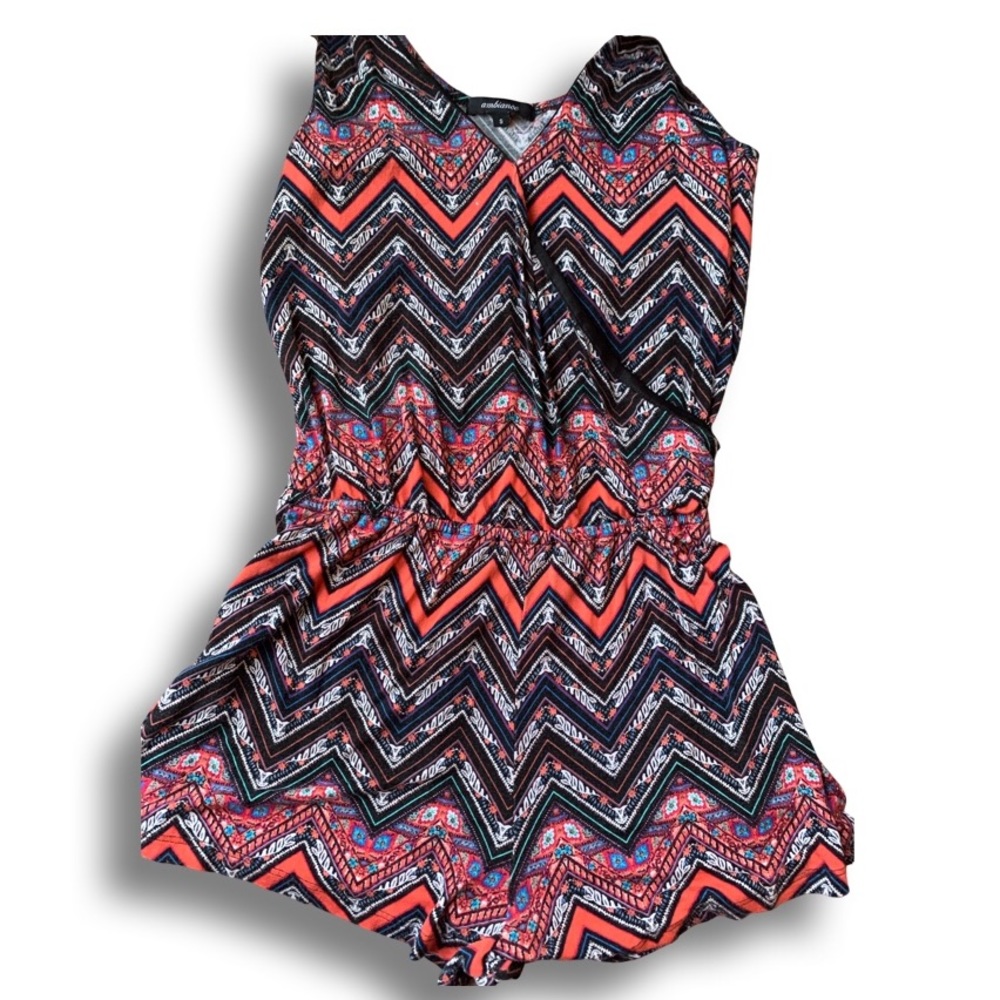 Ambiance Colorful Romper